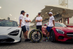 Fernando Alonso, Valtteri Bottas, Lewis Hamilton, Stoffel Vandoorne