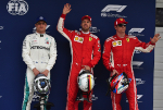 Valtteri Bottas, Sebastian Vettel, Kimi Raikkonen