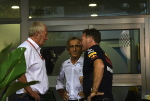 Helmut Marko, Alain Prost, Christian Horner