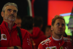 Mauricio Arrivabene, Sebastian Vettel