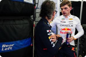 Laurent Mekies, Max Verstappen