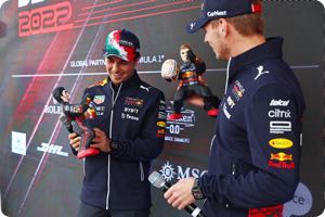 Sergio Perez, Max Verstappen