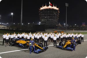 McLaren Renault team