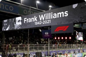 Frank Williams moment of silence