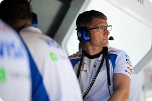 Pierre Hamelin, Hadjar's Race Engineer