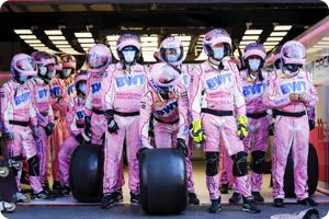 Racing Point-Mercedes team