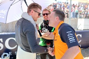 Nico Hulkenberg, Zak Brown