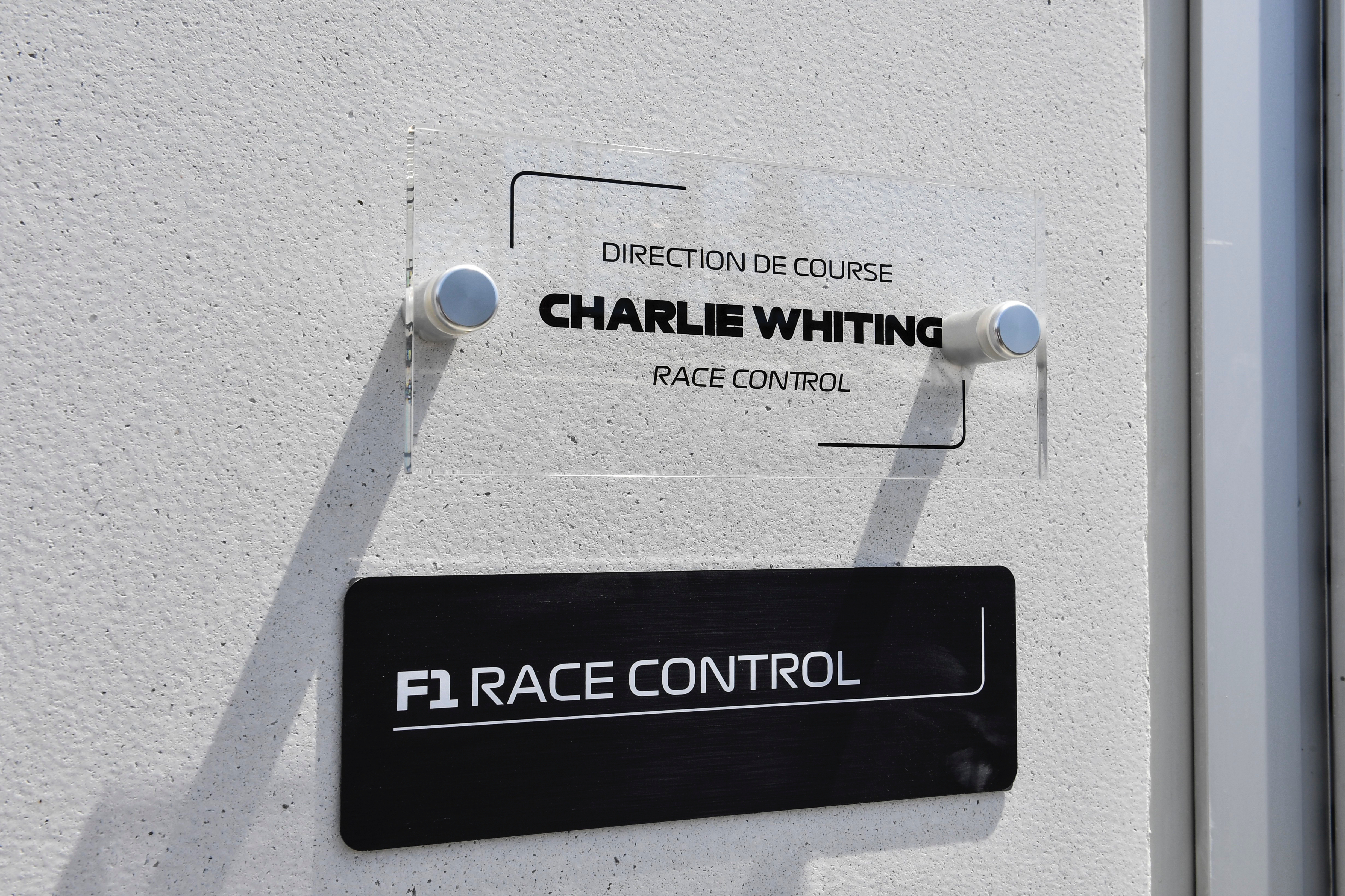 Charlie Whiting Race Control