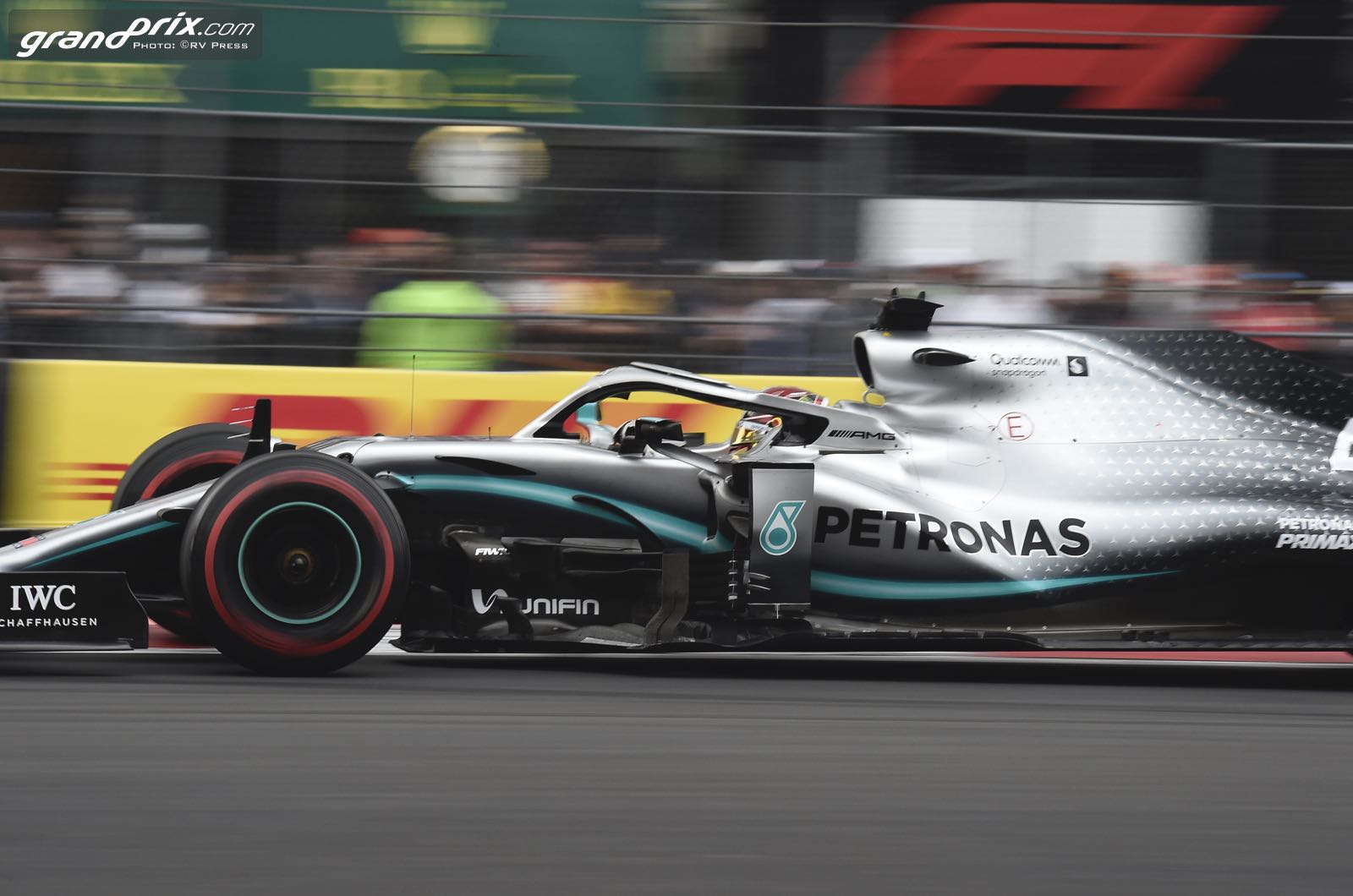 FRG 1/43 Lewis Hamilton 2018 F1™ 5 times World Champion Mexico GP Position Board 